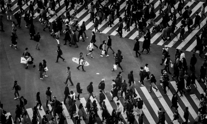 Jet Akira Japan Surfen Zebrastreifen Menschen Tokio