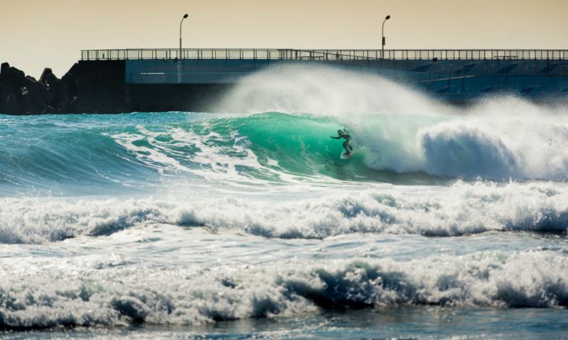 Jet Akira Surfen Strand Meer Wellen Wasser Japan