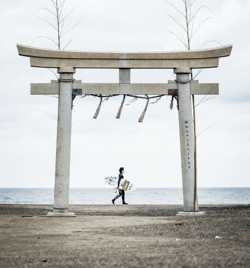 Jet Akira Surfen Strand Meer Wellen Wasser Japan