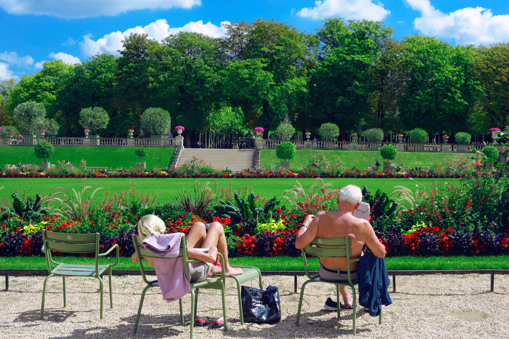Jardin du Luxembourg- Reisen- Glück