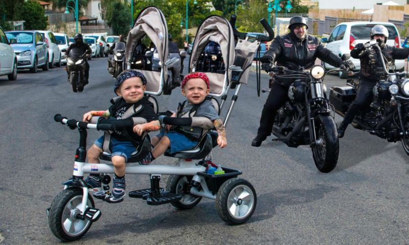 Babys Biker Motorrad