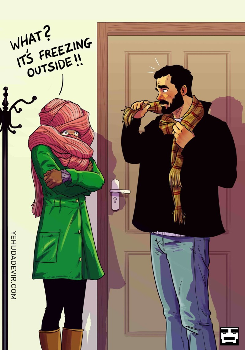 Kälte Winter Schal Minusgrade Frost