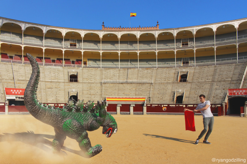 Madrid Stierkampf Ryan Dino