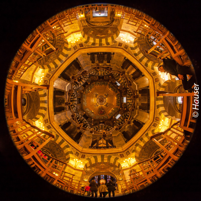 Johannes Hauser Bilder Fotografie Fischauge Europa nach oben künstler die wir lieben