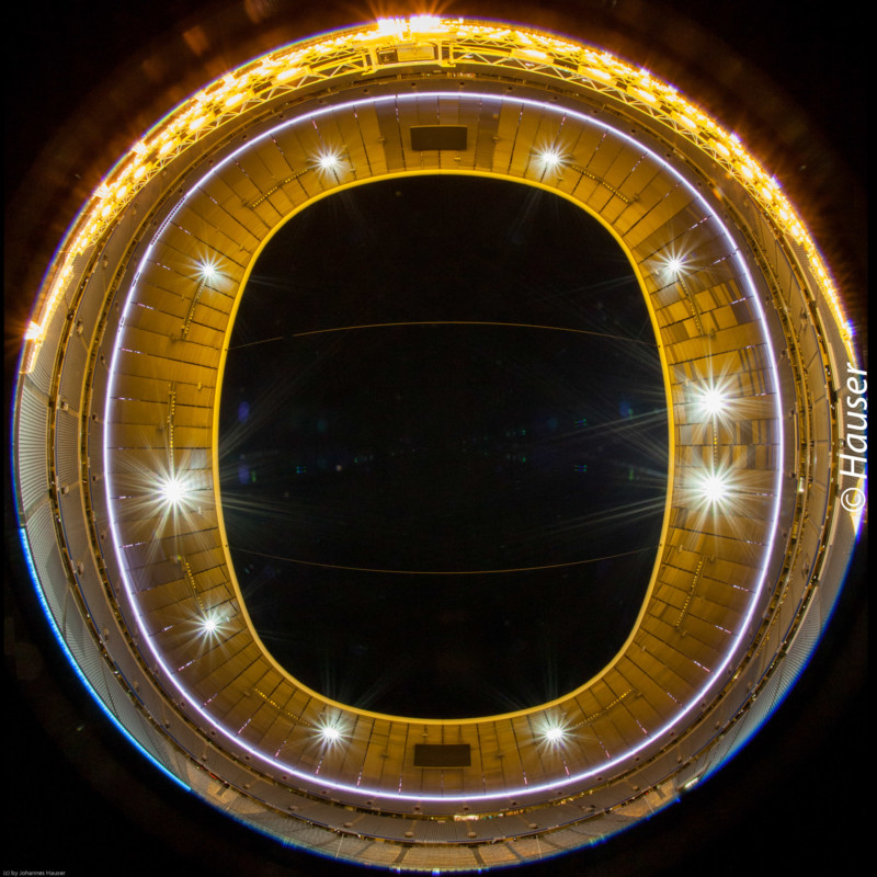 Johannes Hauser Bilder Fotografie Fischauge Europa nach oben künstler die wir lieben