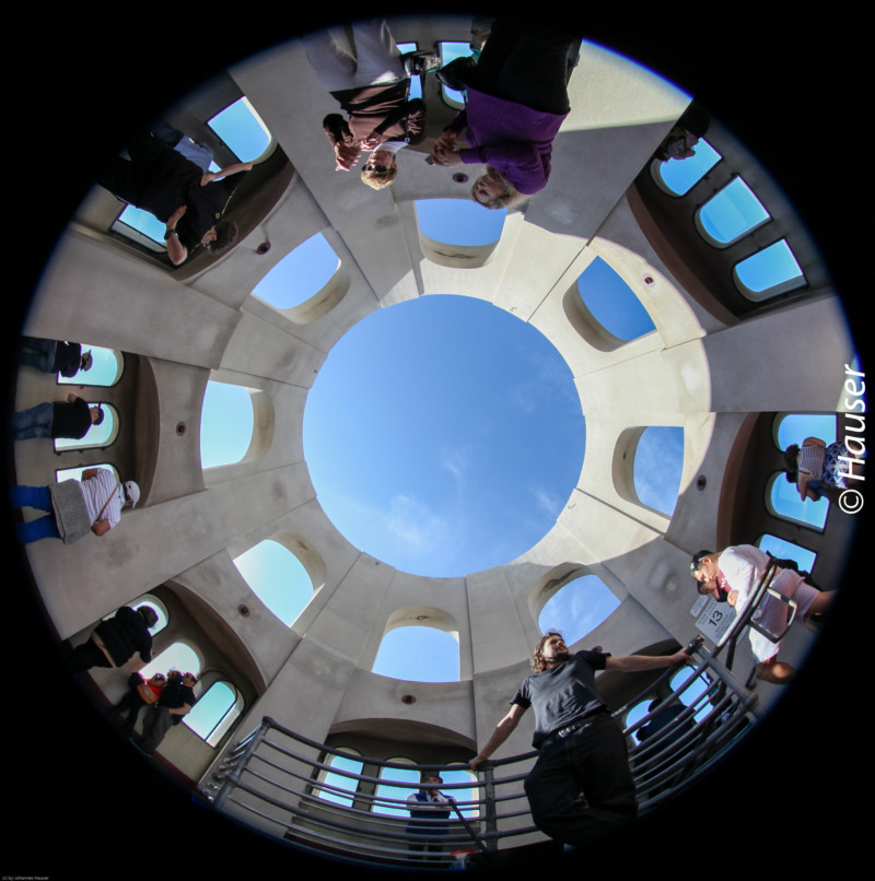 Johannes Hauser Bilder Fotografie Fischauge Europa nach oben künstler die wir lieben