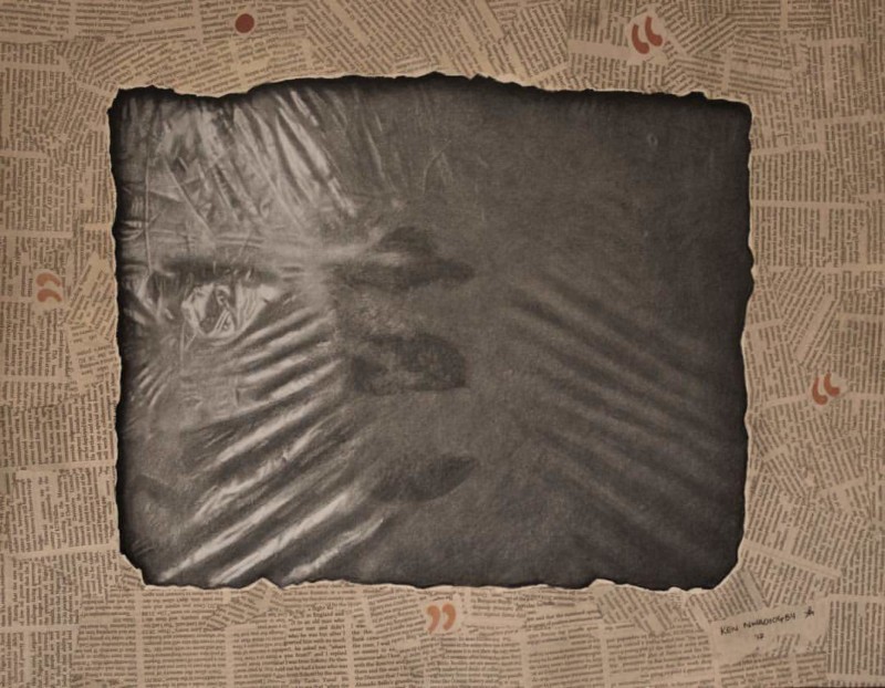 Ken Nwadiogbu Zeichnung Hyperrealismus Porträt Bleistift Kunst