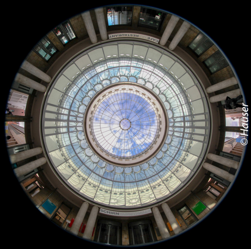 Johannes Hauser Bilder Fotografie Fischauge Europa nach oben künstler die wir lieben