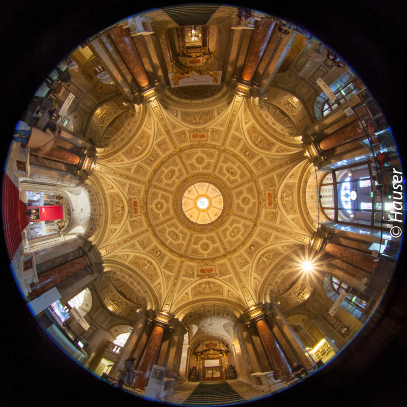 Johannes Hauser Bilder Fotografie Fischauge Europa nach oben künstler die wir lieben