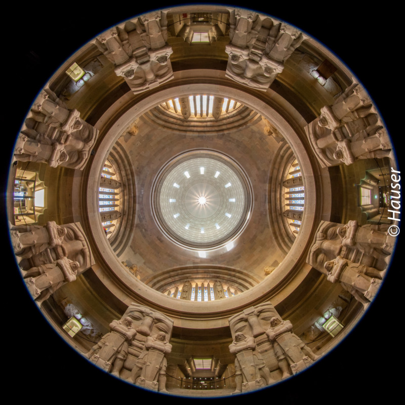 Johannes Hauser Bilder Fotografie Fischauge Europa nach oben künstler die wir lieben