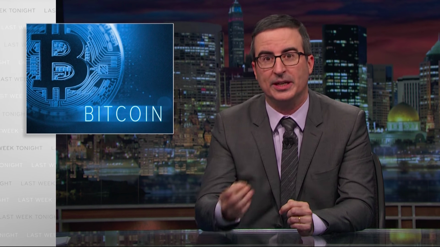 John Oliver Video Krypto Währung Bitcoin Erklärung