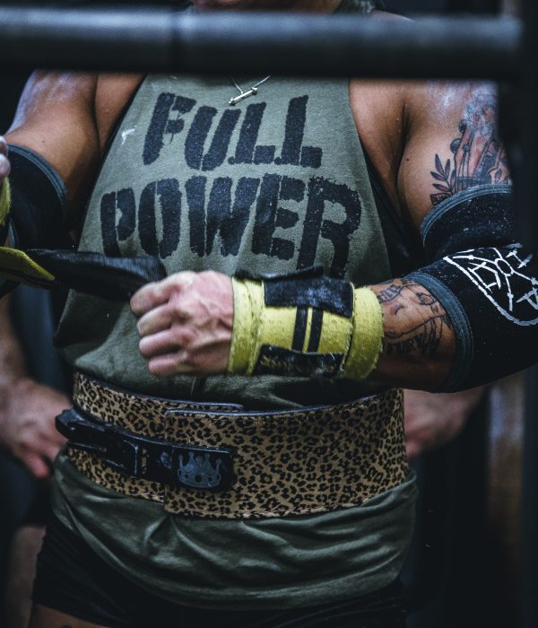 Männerkörper mit Muskeln