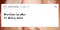 Twitter Presidential Alert USA Benachrichtigung Trump