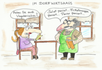 Vegane Cartoons Museum Komische Künste