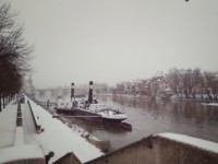 Winter am Fluss