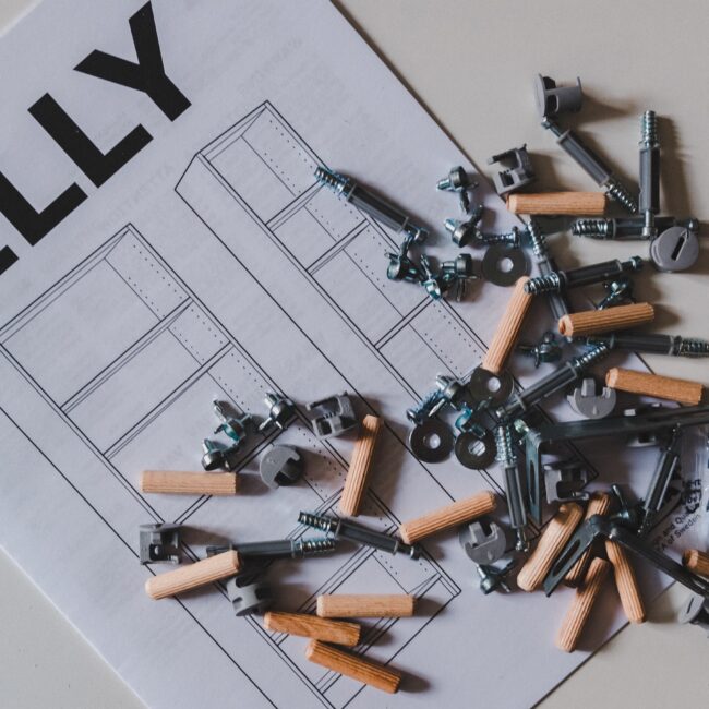 Anleitung eines Billy-Regals