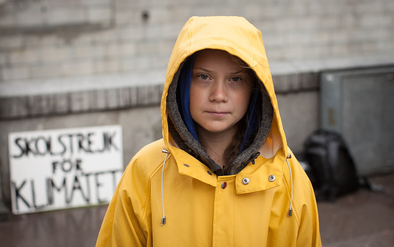Die Klimaaktivistin Greta Thunberg