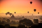 Heißluftballons in Myanmar