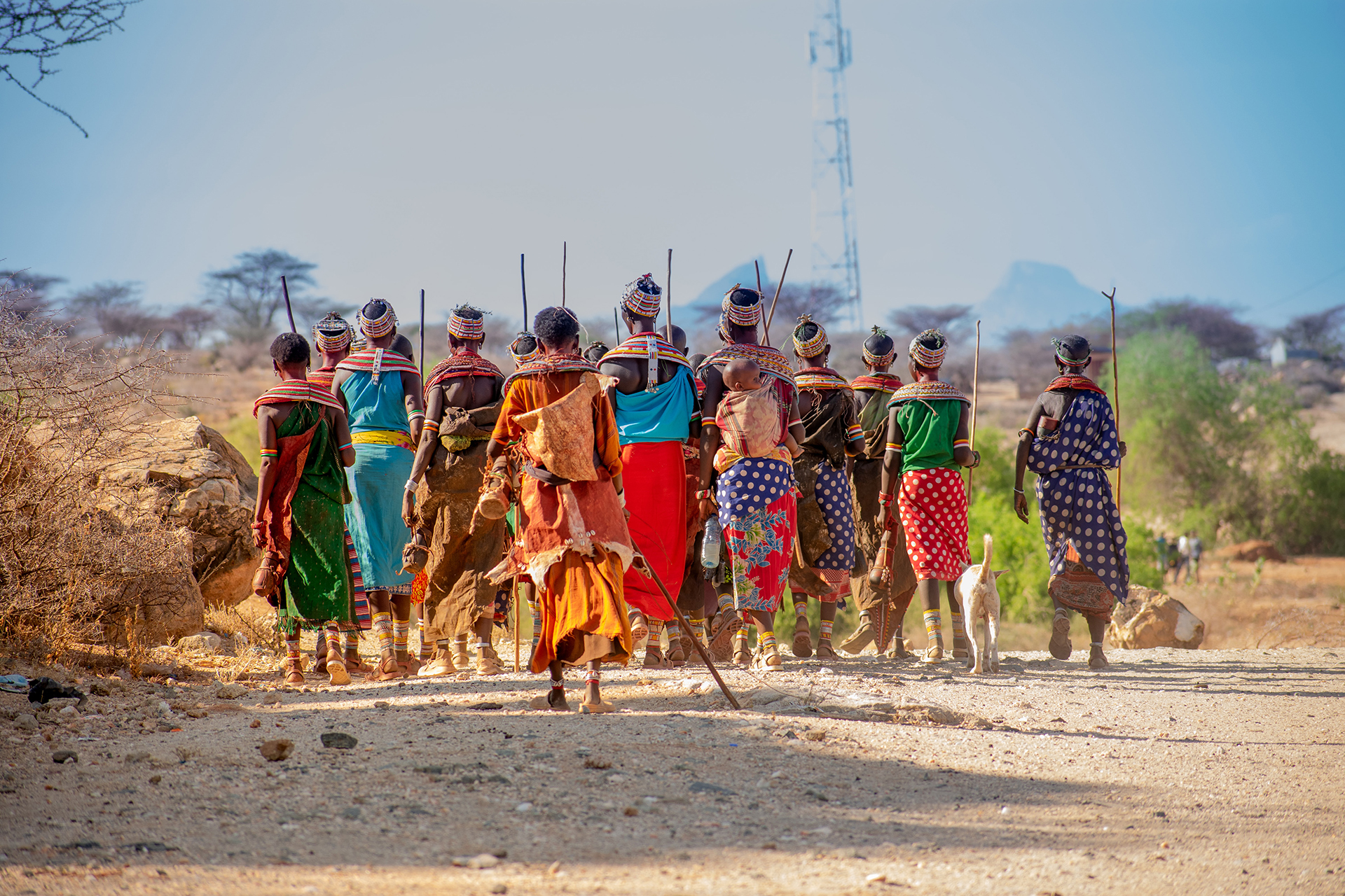 Traditionelle Samburu Frauen