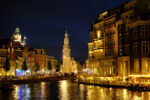 Amsterdam bei Nacht. © Jasmin Frey (www.instagram.com/iceblueeyesjazz)