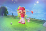 Mario im Spiel "Mario Golf: Super Rush"