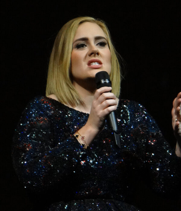 Adele auf einem Konzert in Nashville 2016. Bild: Wikimedia