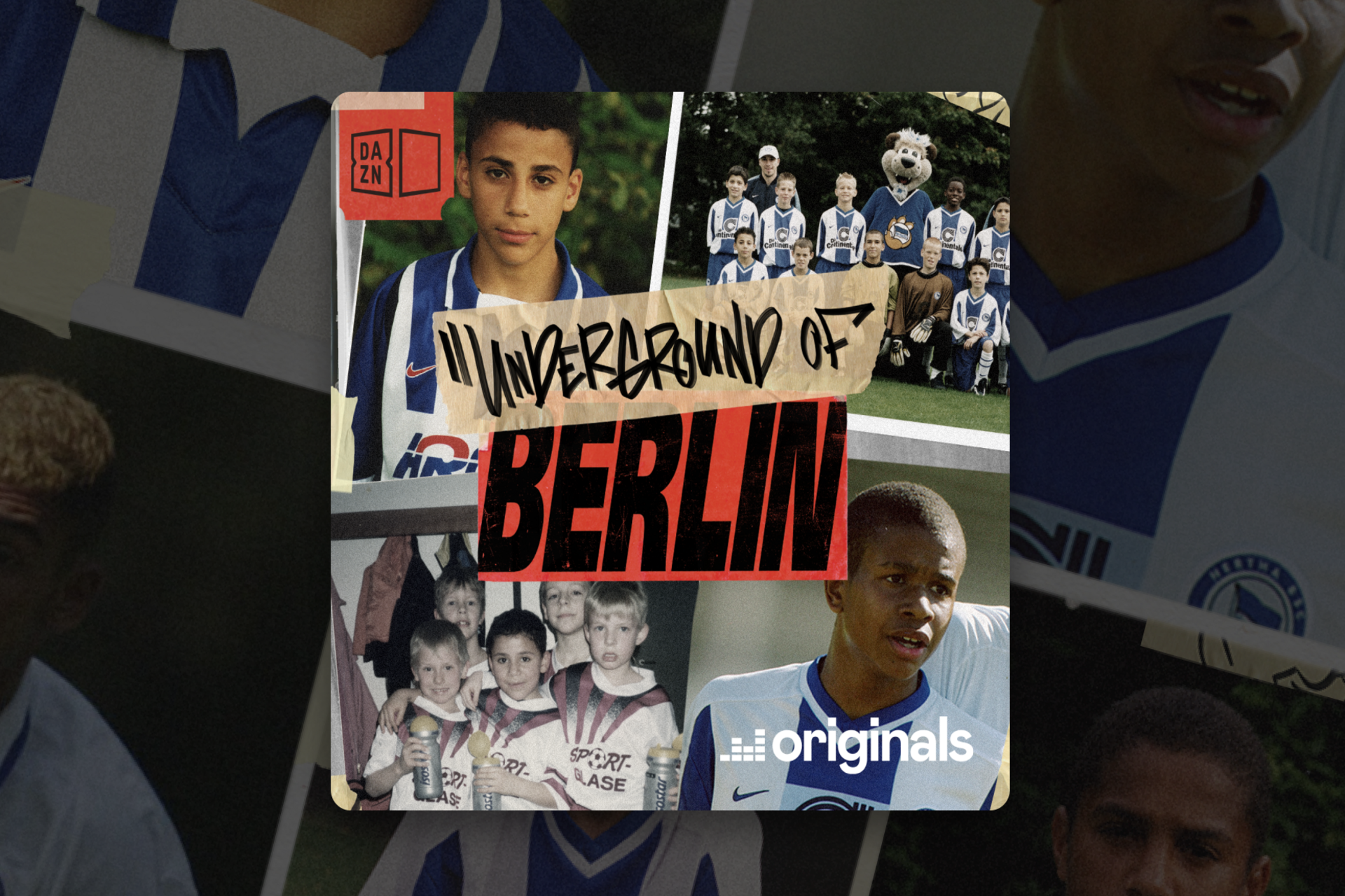 „Underground of Berlin“ verfolgt den spannenden Werdegang von fünf Fußball-Profis - vom Ghetto in die Bundesliga. Bild: Deezer