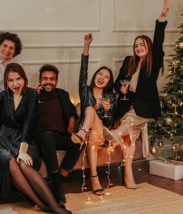 Weihnachten mit Freunden