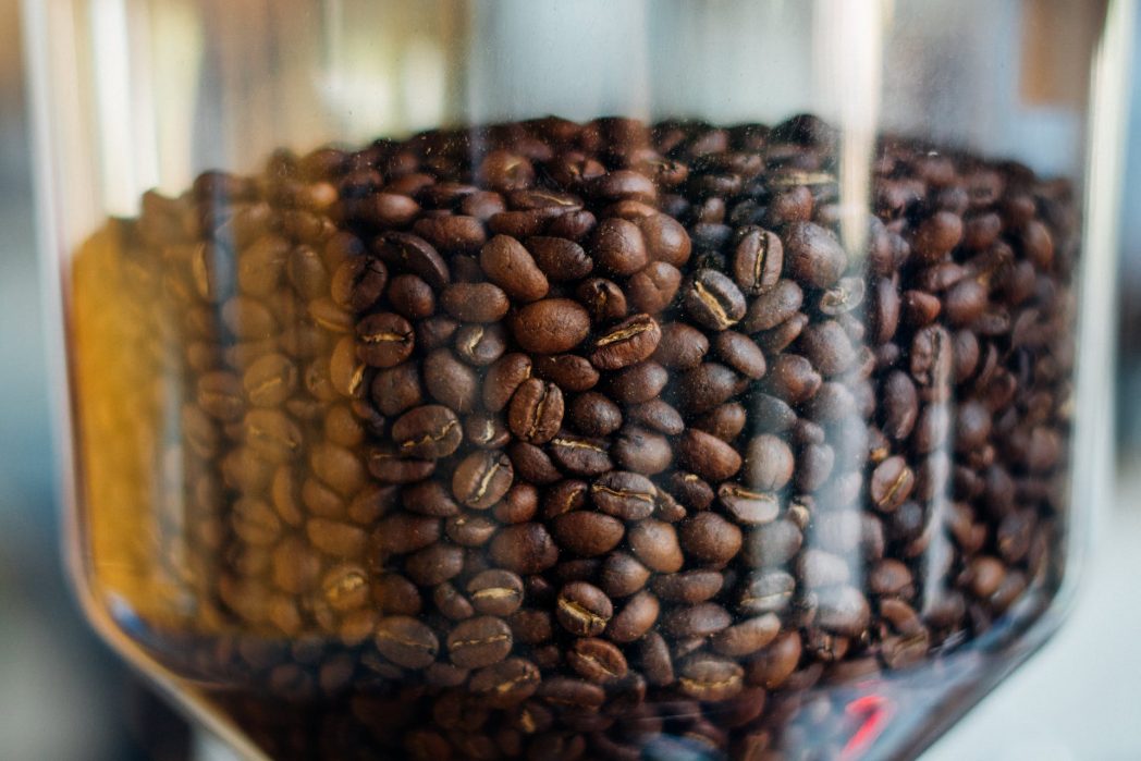 9. Frisch gemahlene Kaffeebohnen