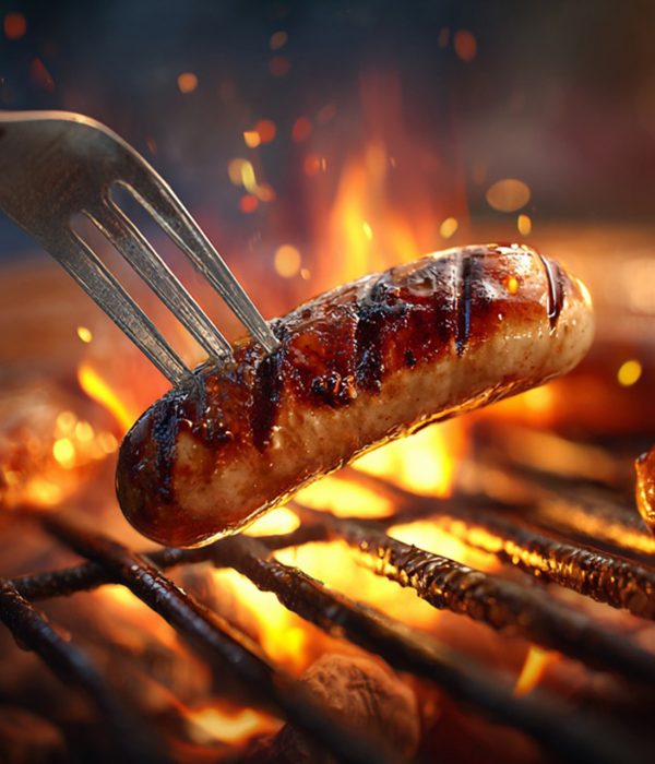 Wurst auf dem Grill
