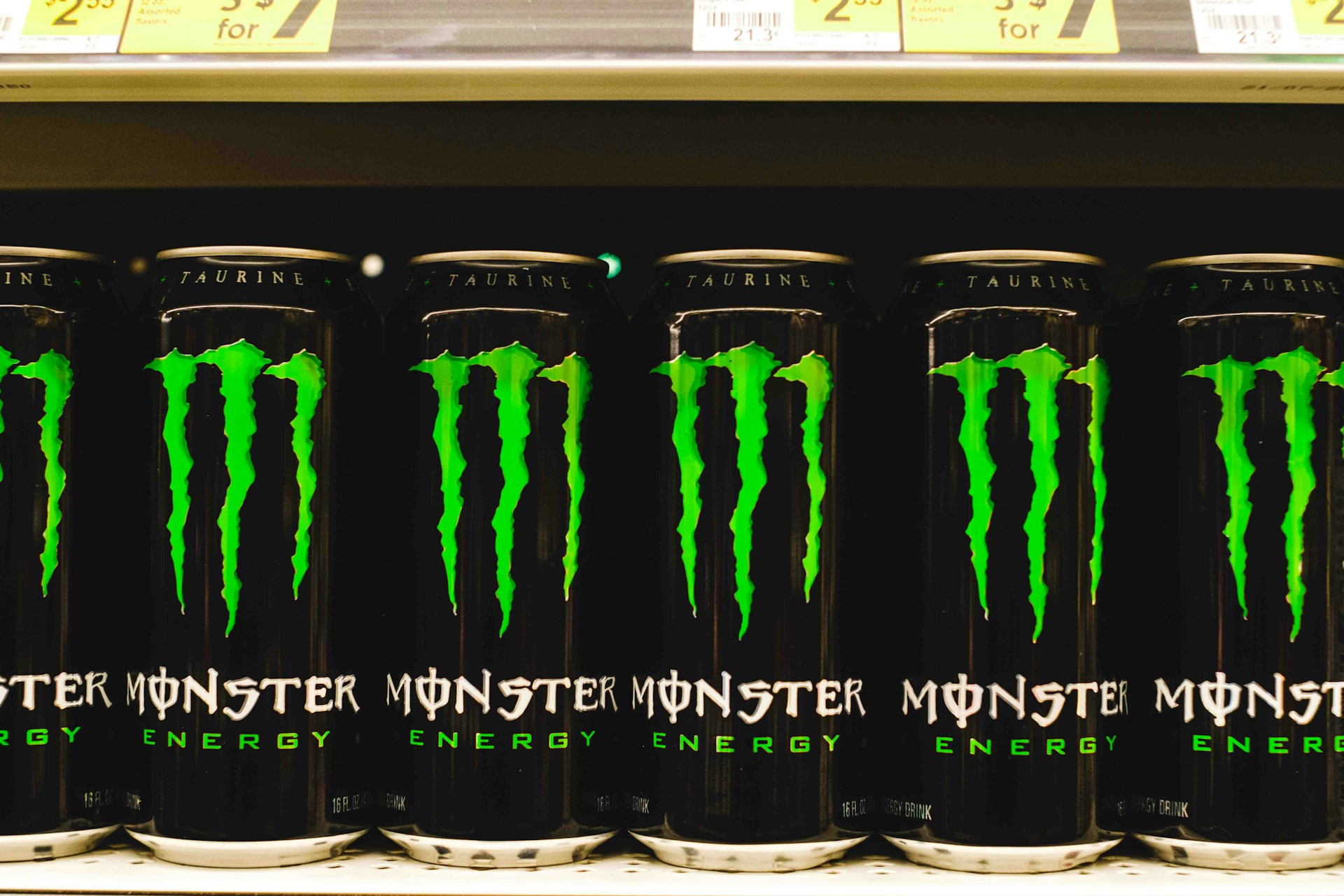 Energy-Drinks der Marke Monster